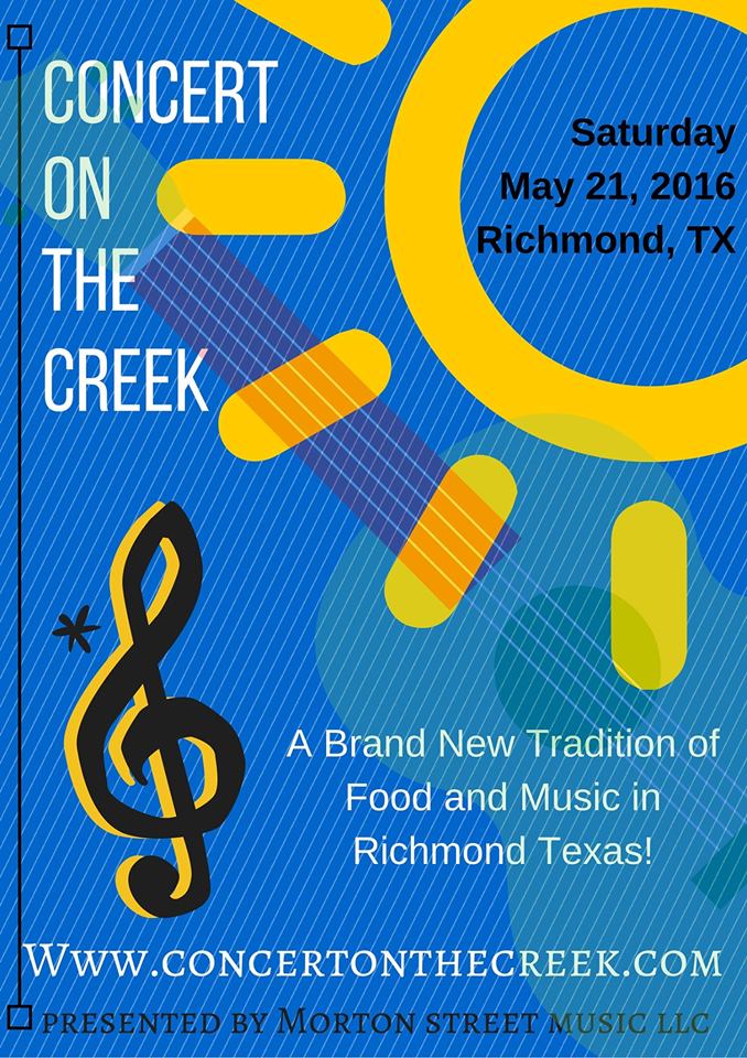 Concert On The Creek May 21 2016 cover