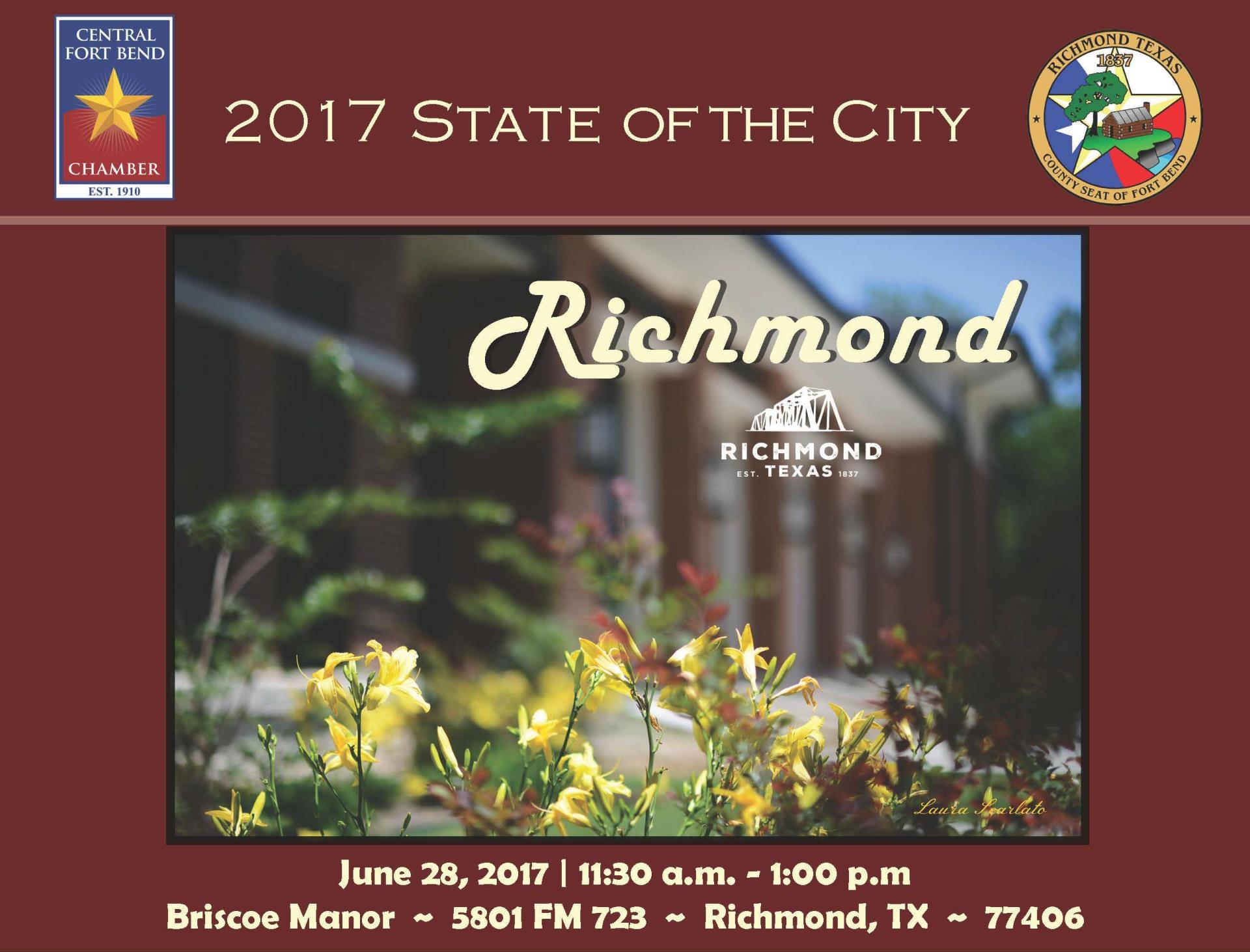 2017 State of the City Richmond Flyer 5.17.17