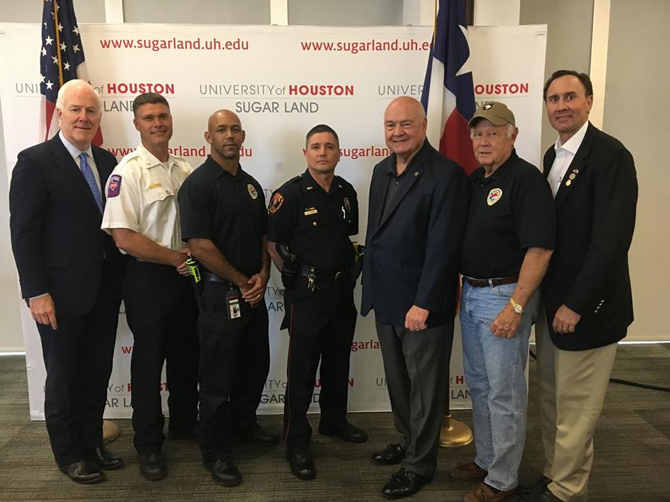 Congressman Olson's First Responder Recognition reception 092317 U of H Sugar Land