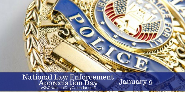 National-Law-Enforcement-Appreciation-Day-January-9