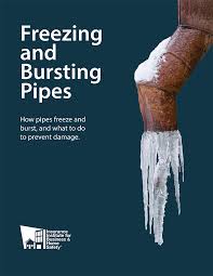 Freezing and bursting pipes