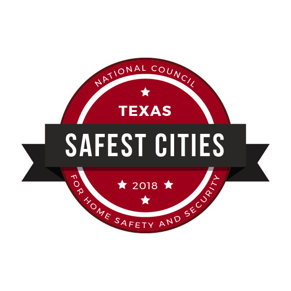 safe cities texas badge (logo)