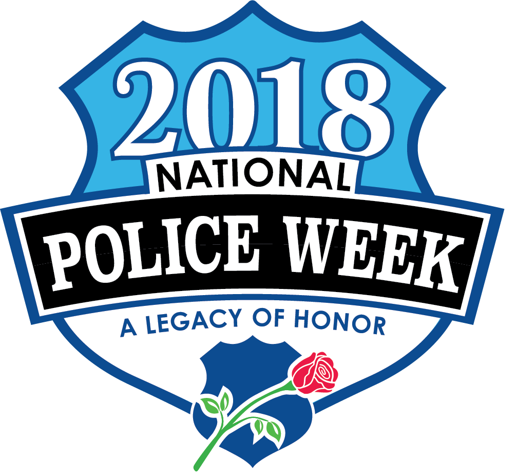 National Police Week 2018 logo image