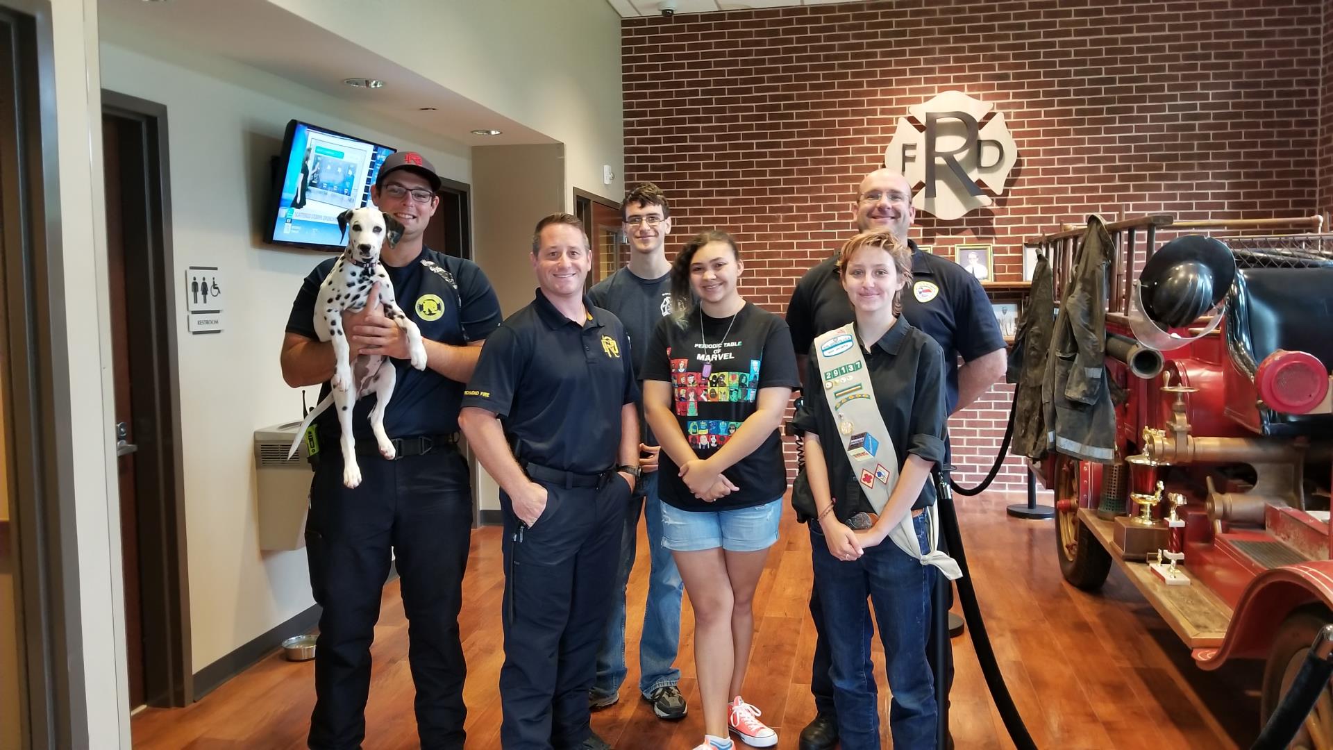 American Sign Language Team with Fire Personnel Aug 2018