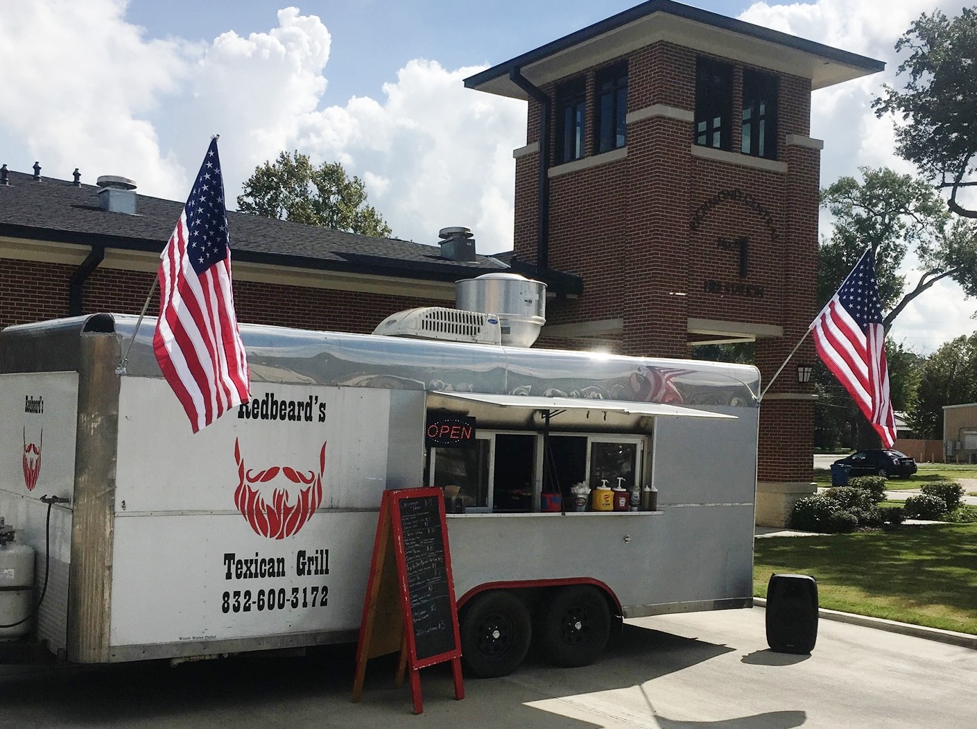 RedBeard's Texican Grill truck Odtober 2018