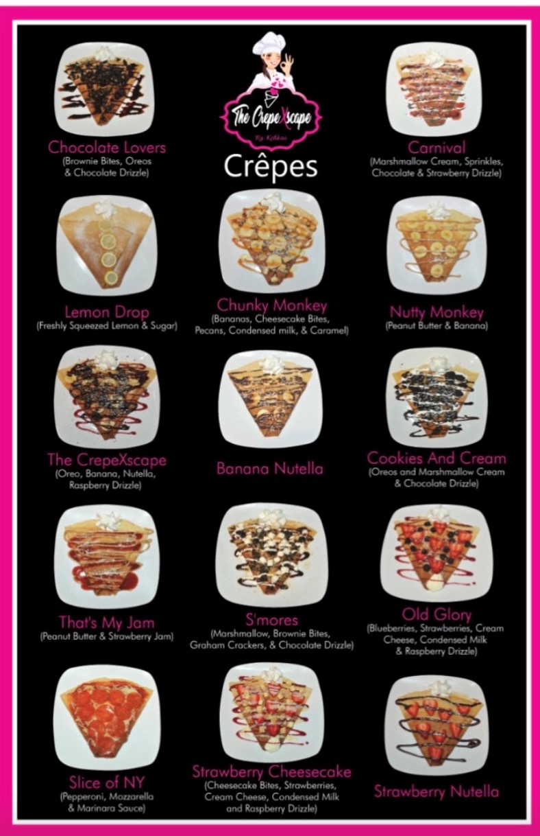 Crepe XScape Menu Jan.2020