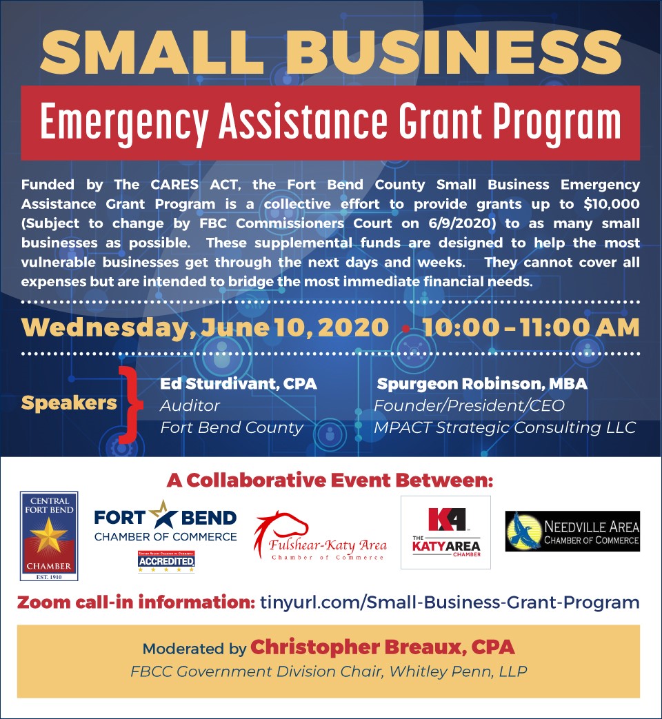 06.05.20Small Business Grant flyer through Chambers