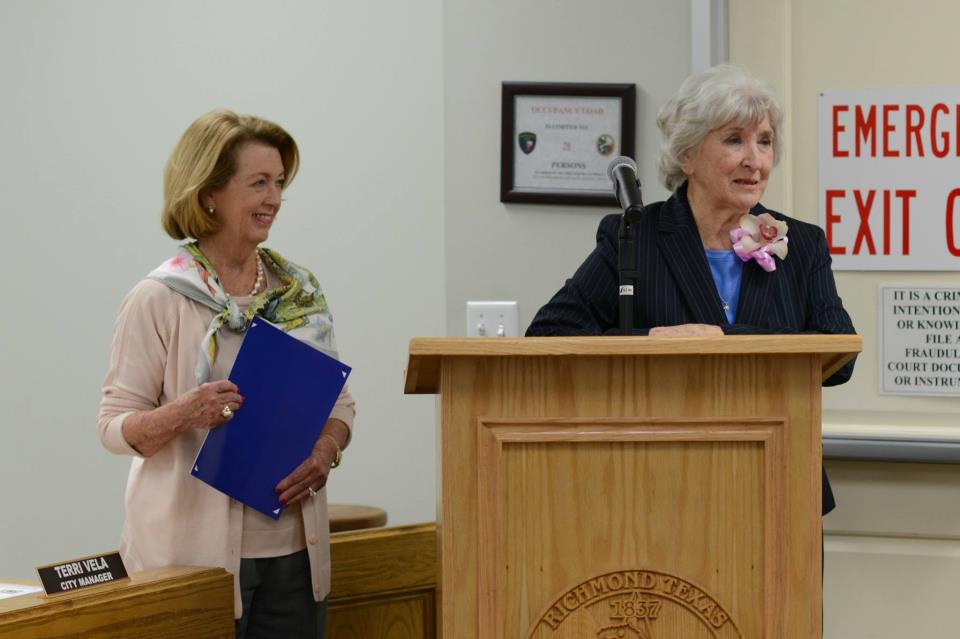 Mildred Walker reception & proclamation