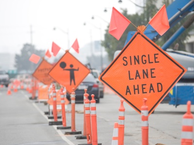 Construction signs