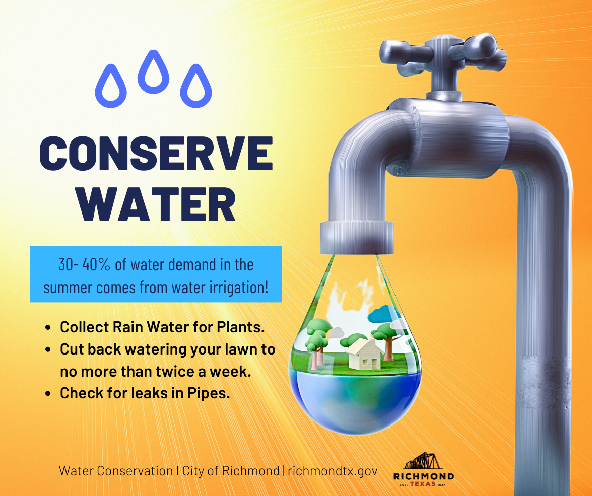 CONSERVE WATER image