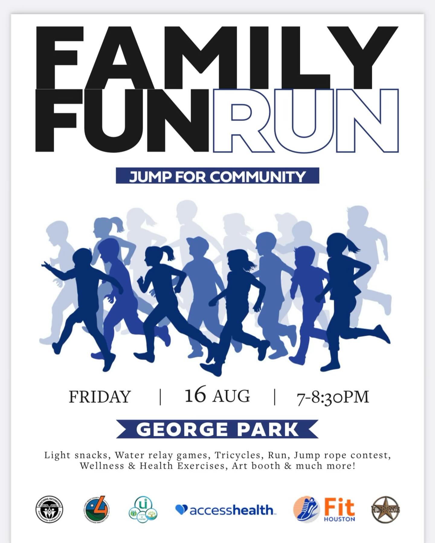 Family Fun Run- Reaching Richmond flyer